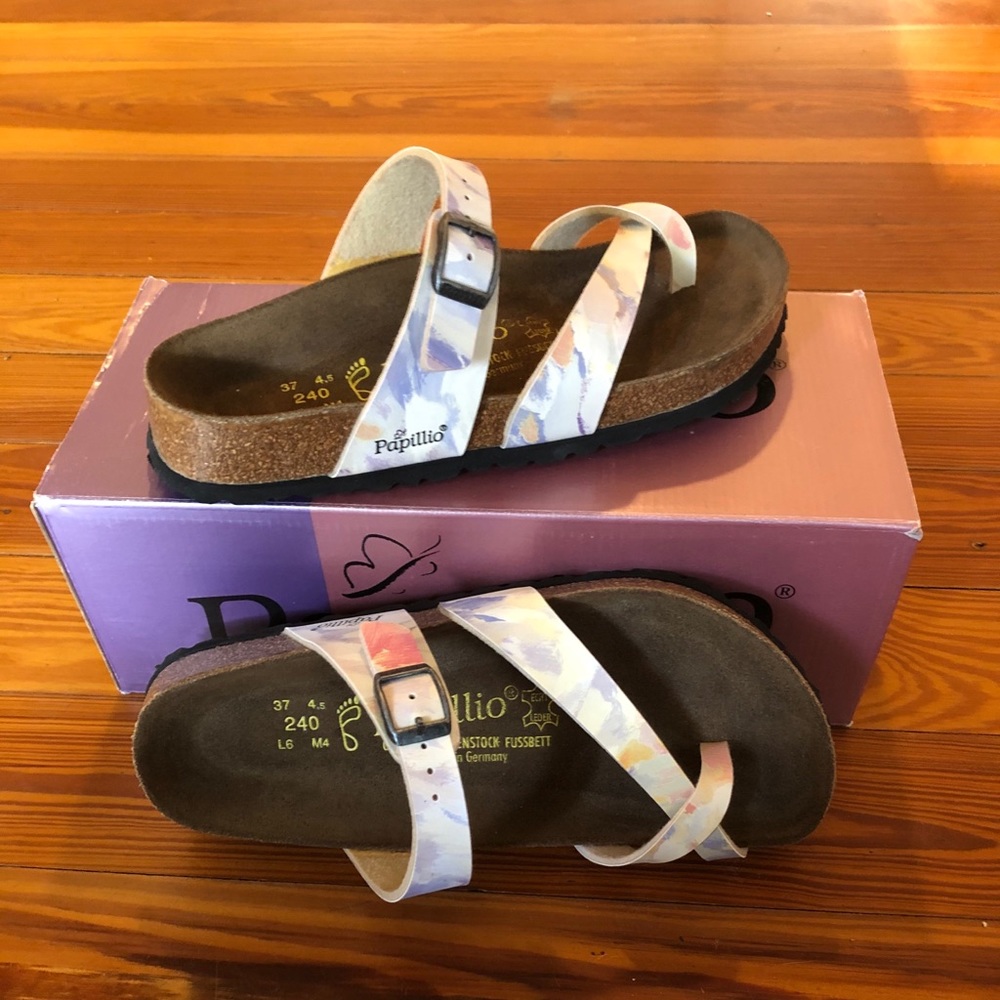 Ladies 6 Tabora Watercolor Papillio Birkenstock